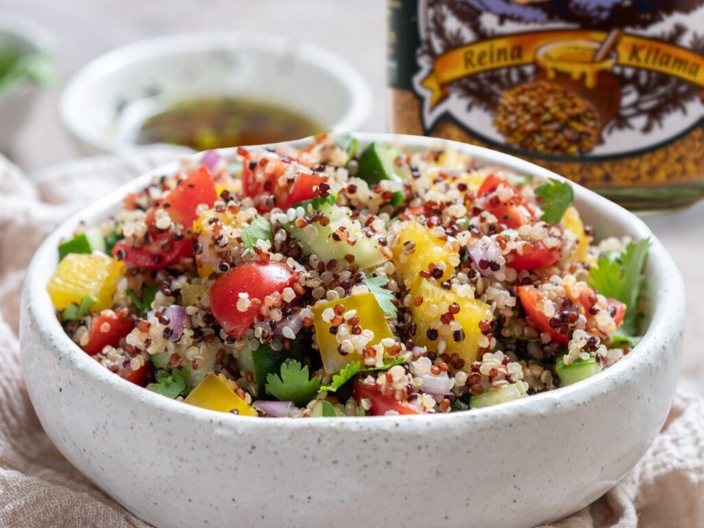 recetas saladas con polen de abeja