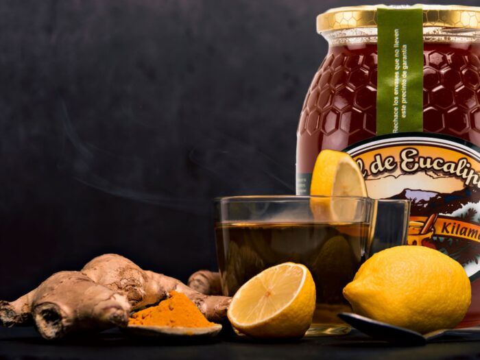 Infusiones con miel pura para el invierno